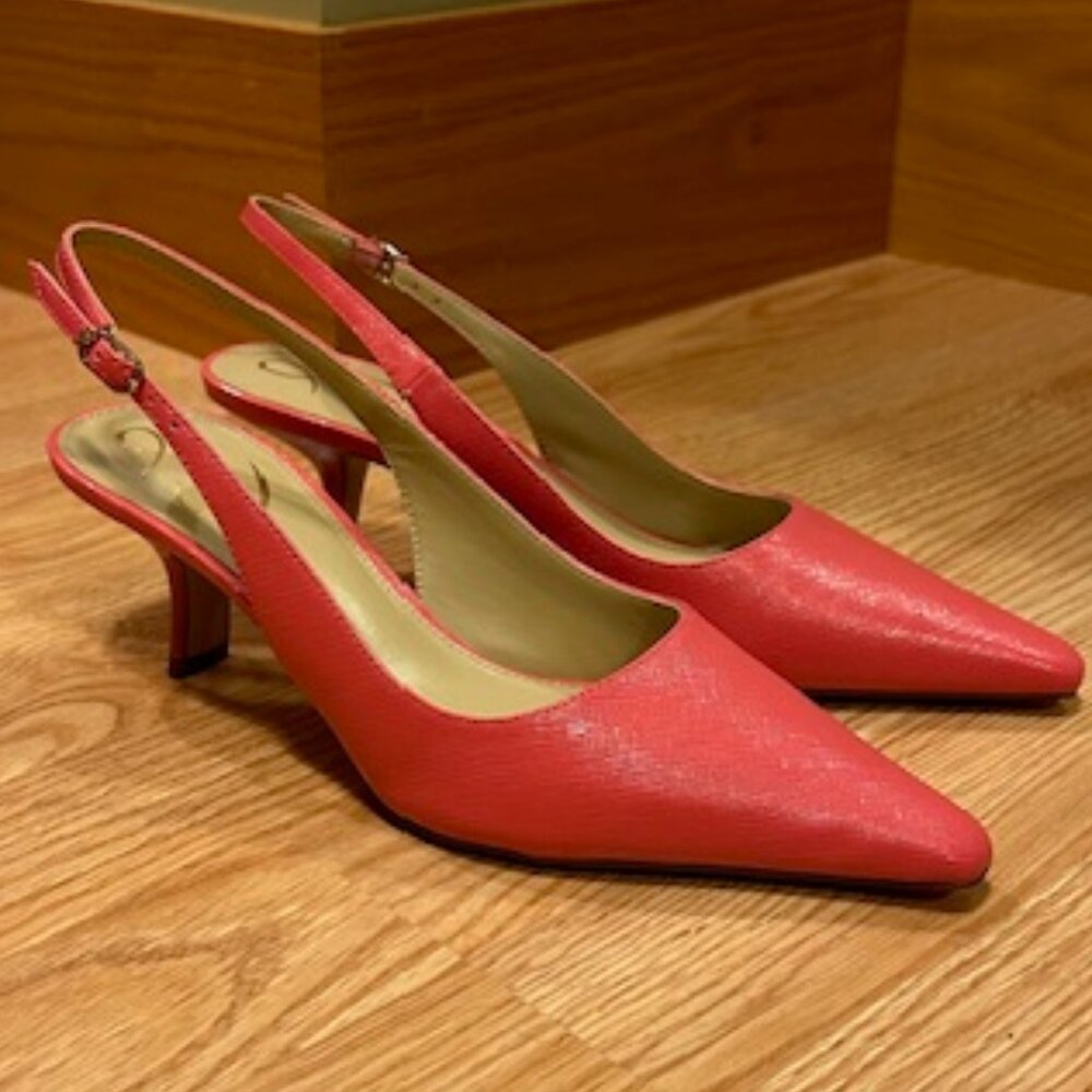 NWOB SAM EDELMAN Bianka Slingback Pump – Rose Quartz  – Size 7